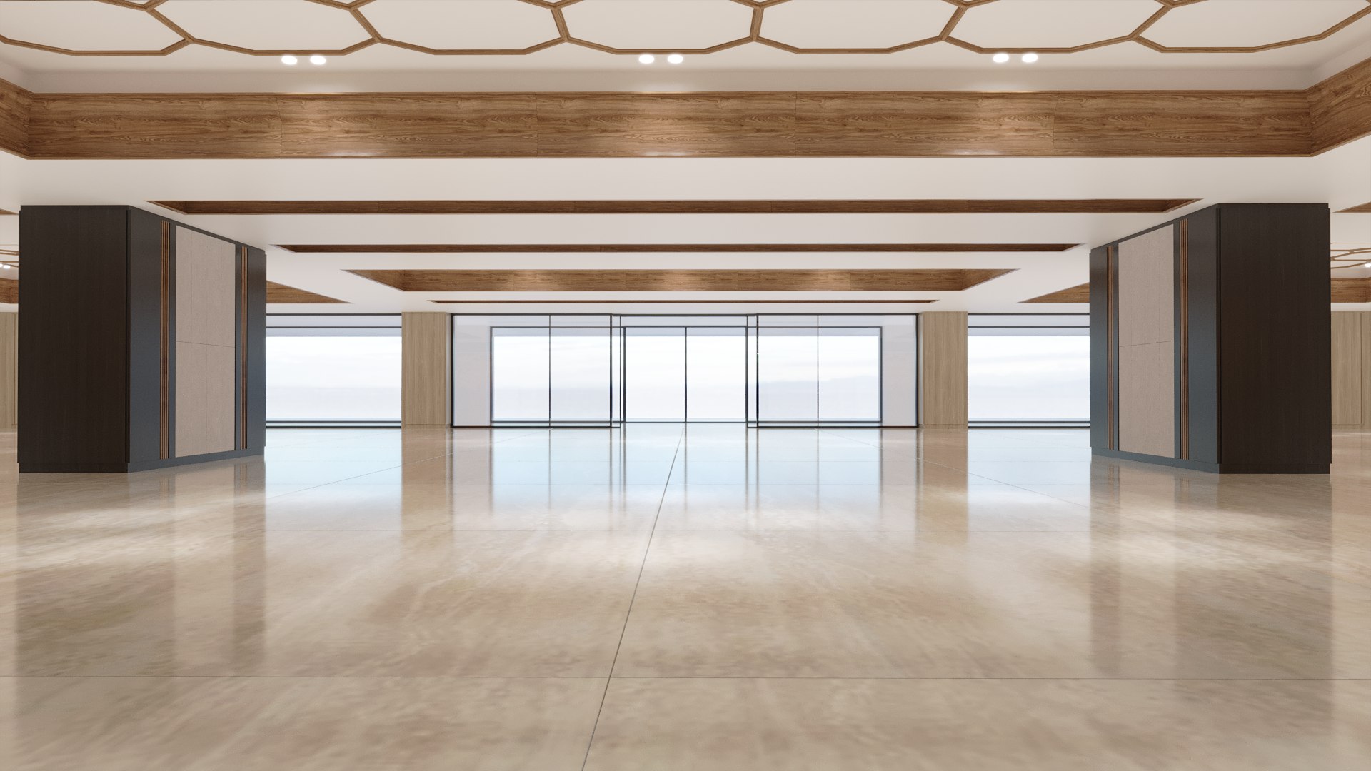 Entrance Hall Of Building Model - TurboSquid 2221303
