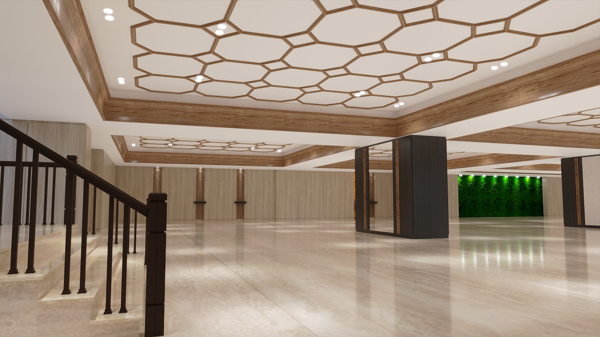 Entrance Hall Of Building Model - TurboSquid 2221303