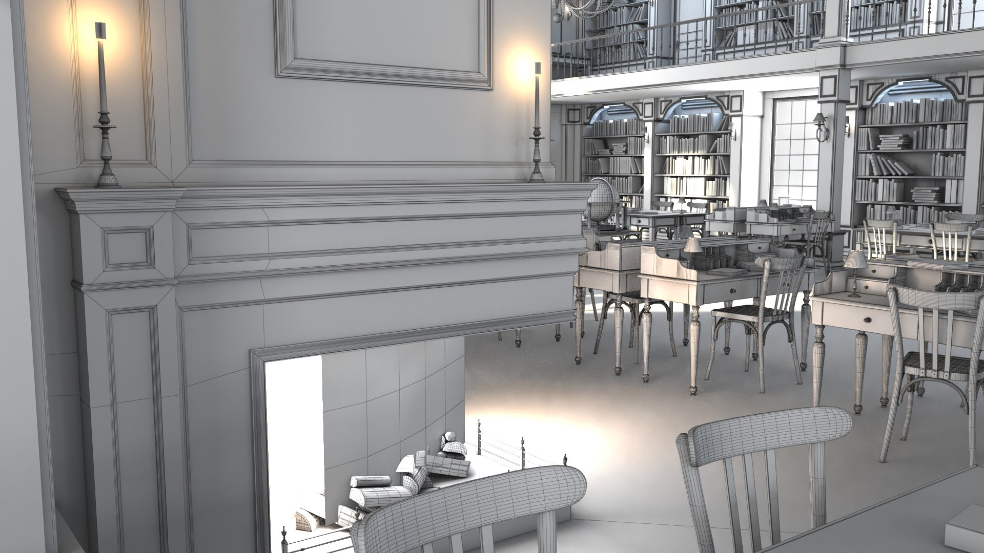 3D Classic Old Library-8K PBR Textures model https://p.turbosquid.com/ts-thumb/24/tMIJiX/wr/library2_wire_05/jpg/1635692193/1920x1080/fit_q87/0355909c34d836508b401d2f6370da2943762847/library2_wire_05.jpg