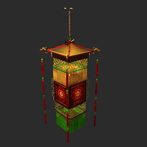 Chinese  palace lantern 3D model