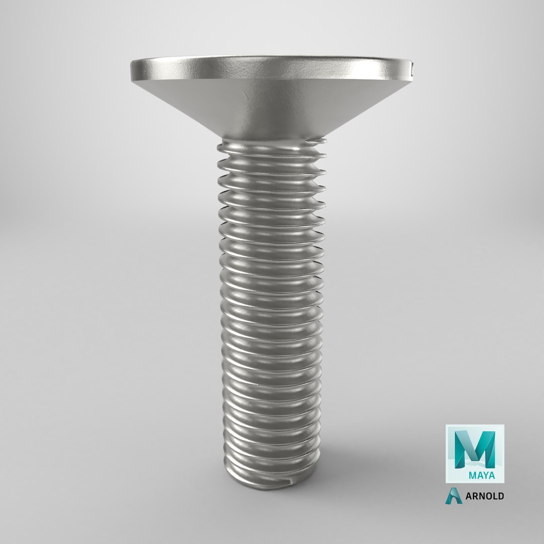3D model Slotted Machine Screw https://p.turbosquid.com/ts-thumb/25/34ncfQ/zD/stemcell_maya_arnold_render/png/1777628558/1920x1080/fit_q87/07ee7f0d1ad83a6af54fd875bd3ded42fc70635c/stemcell_maya_arnold_render.jpg