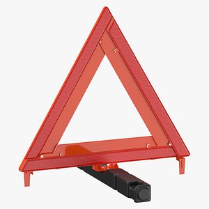 3D model Emergency Triangle