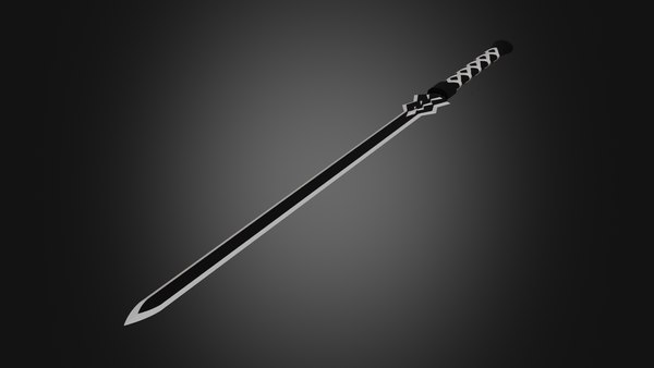 Dark repulser sword 3D model