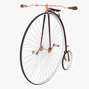 3D model High Wheel Bicycle
