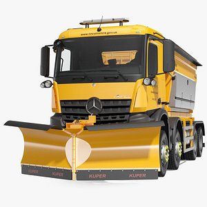 Mercedes Benz 8x6 Arocs Gritter Truck