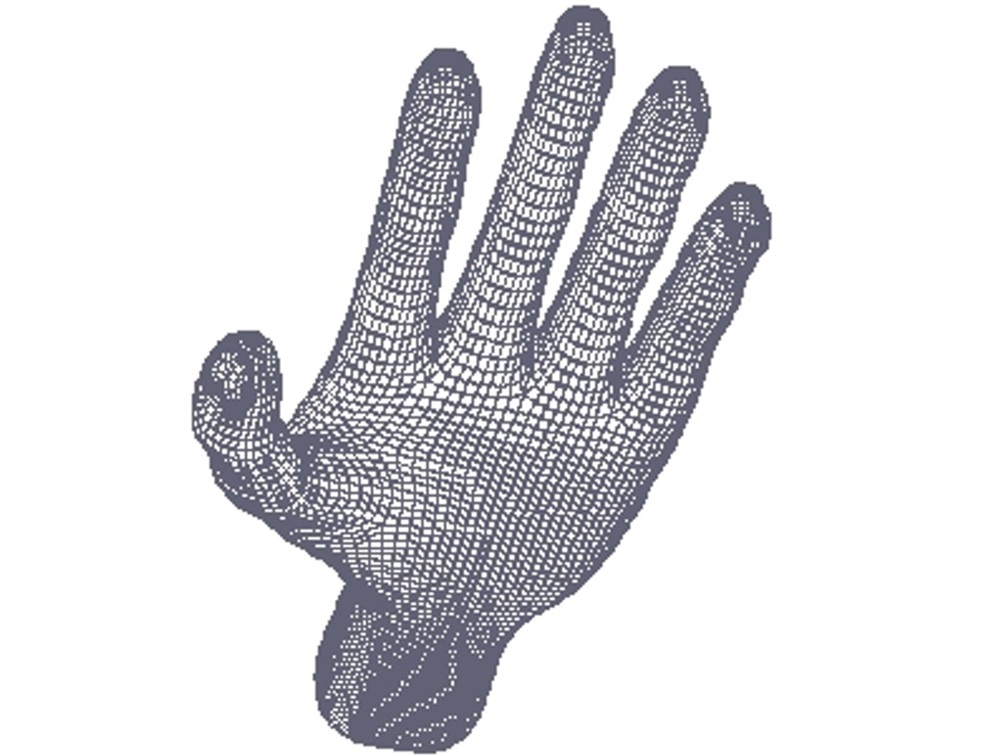 3ds human hand