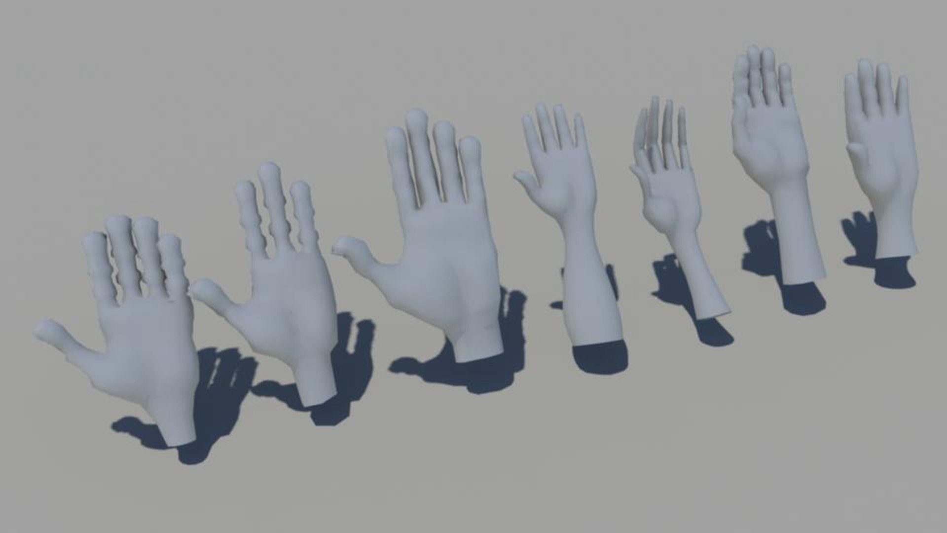 Hand 3d Model