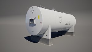 Fuel Gas Tank 3D model
