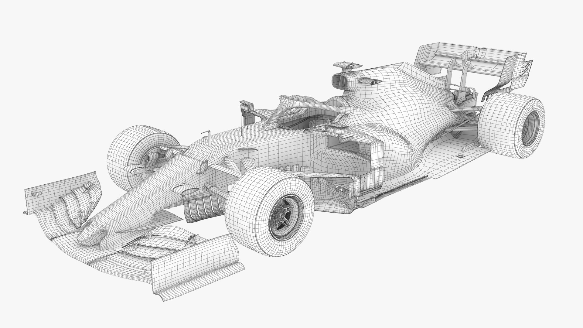 F1 Williams FW43B 2021 3D Model - TurboSquid 1717506