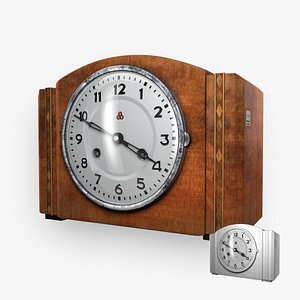 China Shanghai Sanwu old clock mechanical winding 15th day clock old clock old object model