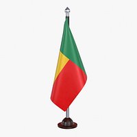 Benin Flag Stand