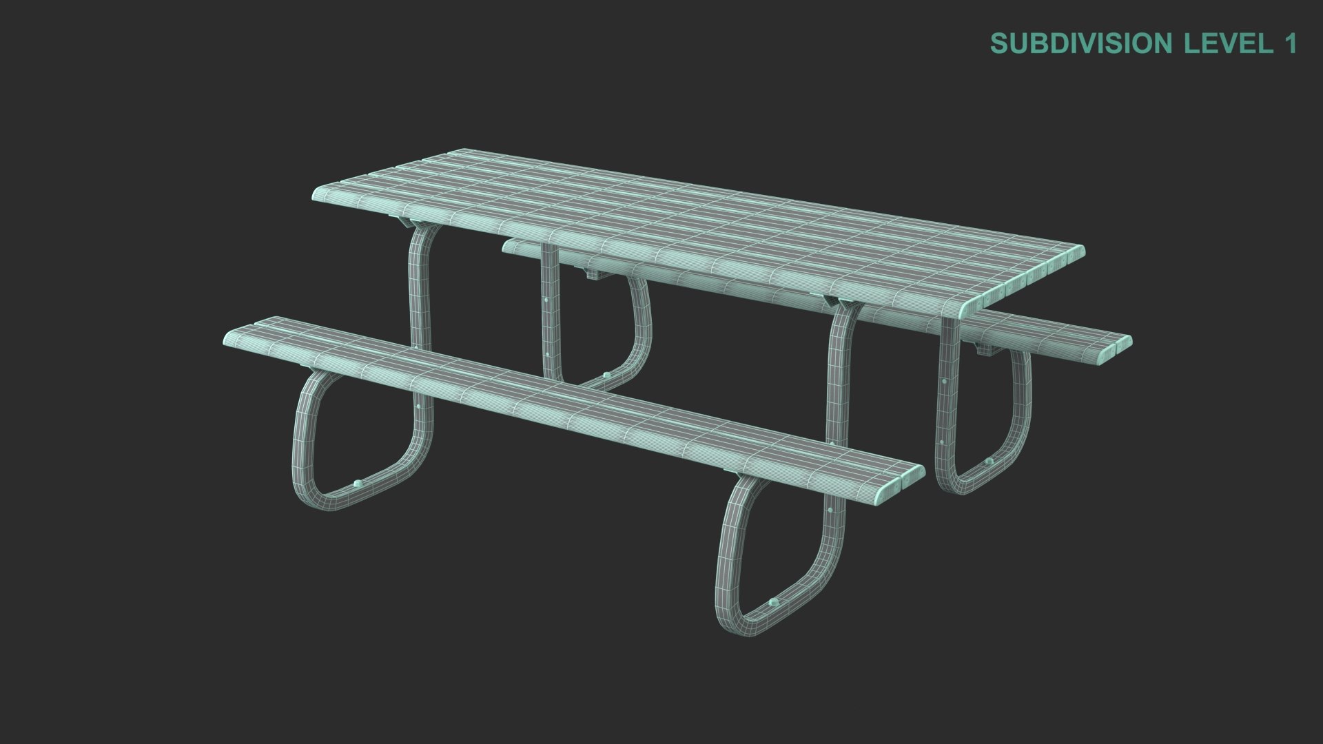 Park Furniture Set(2) 3D model https://p.turbosquid.com/ts-thumb/25/YntXGM/2I/wireframe0004/jpg/1709625242/1920x1080/fit_q87/e43c920c0fa3e84e6e88ff2a042b8b445dbceb28/wireframe0004.jpg