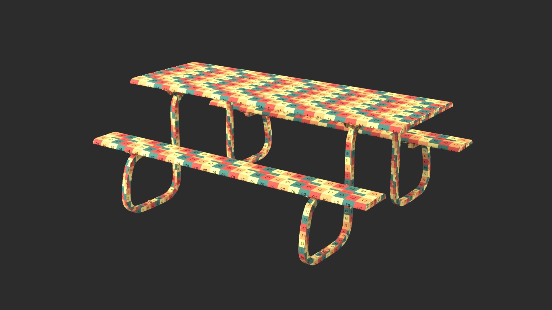 Park Furniture Set(2) 3D model https://p.turbosquid.com/ts-thumb/25/YntXGM/Cl/wireframe0000/jpg/1709625241/1920x1080/fit_q87/0893d1ac36a77059db7713b8ee620b61c1488123/wireframe0000.jpg