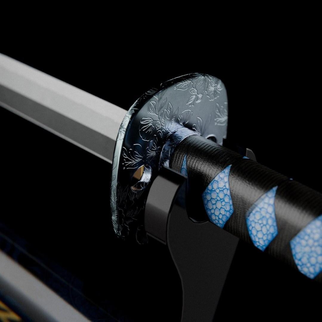 3D Katana Sword model https://p.turbosquid.com/ts-thumb/25/ZamEWf/gO/kx1/jpg/1750159235/1920x1080/fit_q87/68f090e34f2f687150545c747a407b987453abc4/kx1.jpg