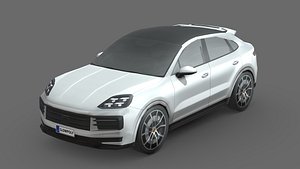 Porsche Cayenne E-Hybrid Coupe 2024 3D