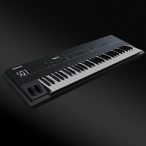Ensoniq SQ1 3D model