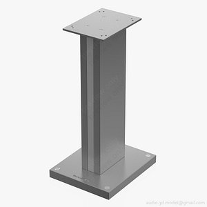 speaker bowers wilkins fs 3D model
