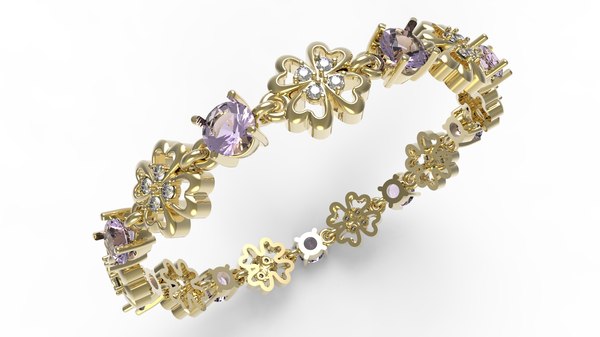 bracelet lucky 3D model