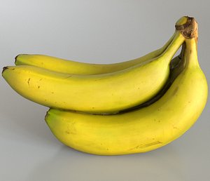 bunch bananas 3D model
