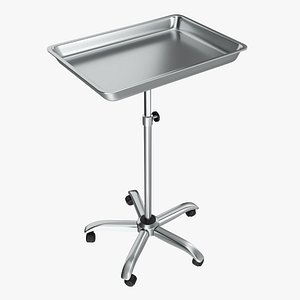 Mobile Medical Tattoo Instrument Procedure Tray