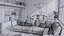 Loft Interior- Modern Apartment