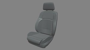 3D Car Seat 015 model