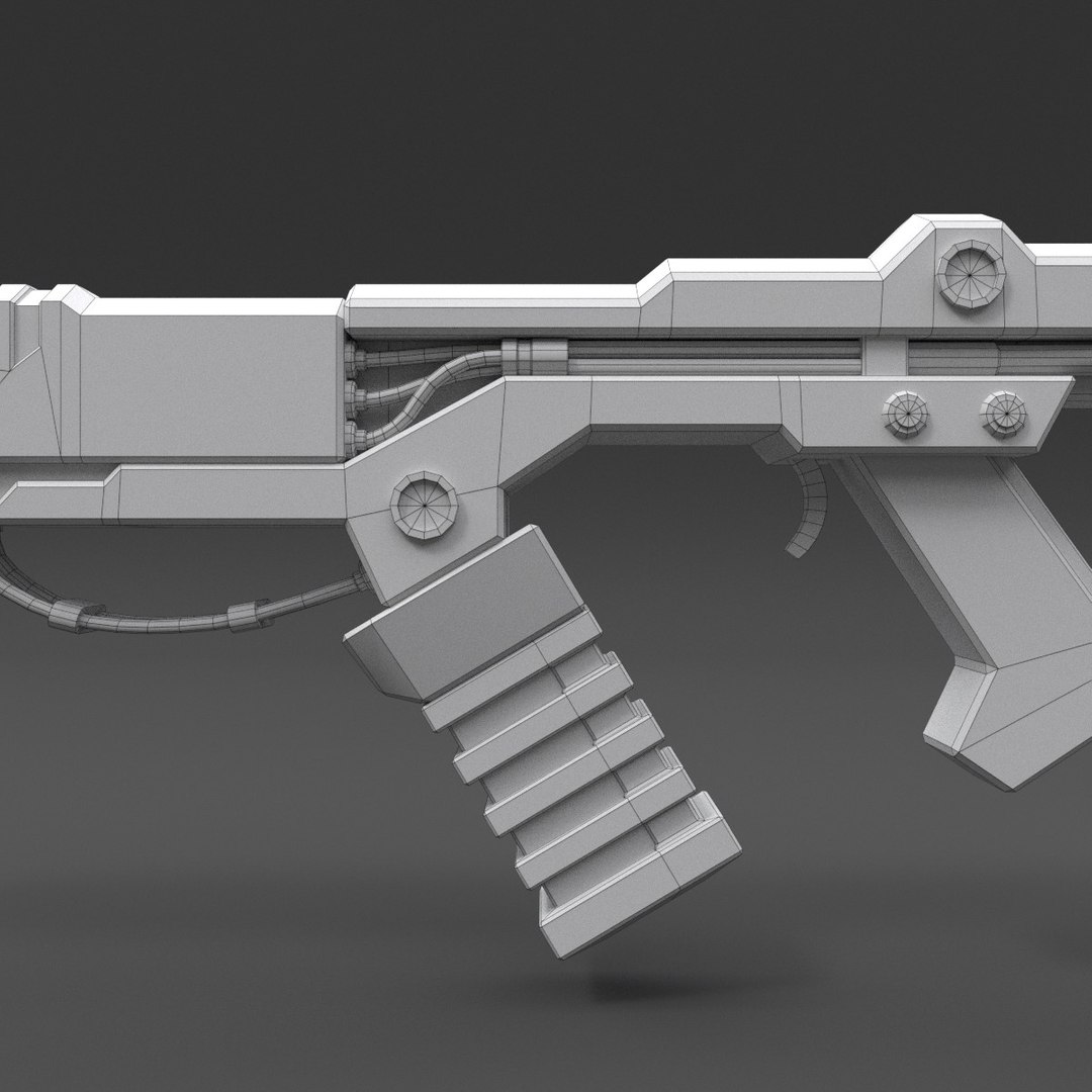 3D Rifle Pbr Details - TurboSquid 1297422