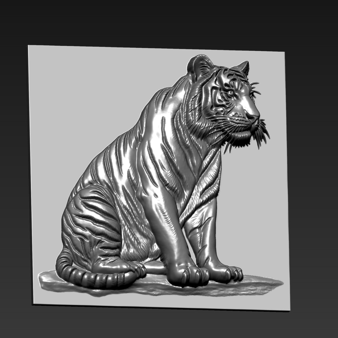 3D Tiger Bas-relief model https://p.turbosquid.com/ts-thumb/25/vuG4eZ/M6/a2_tiger2/png/1754027472/1920x1080/fit_q87/896fb5ec2a73e647d1a31ba8c981311f7fa6aaed/a2_tiger2.jpg