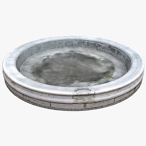 fountain basin 3D model