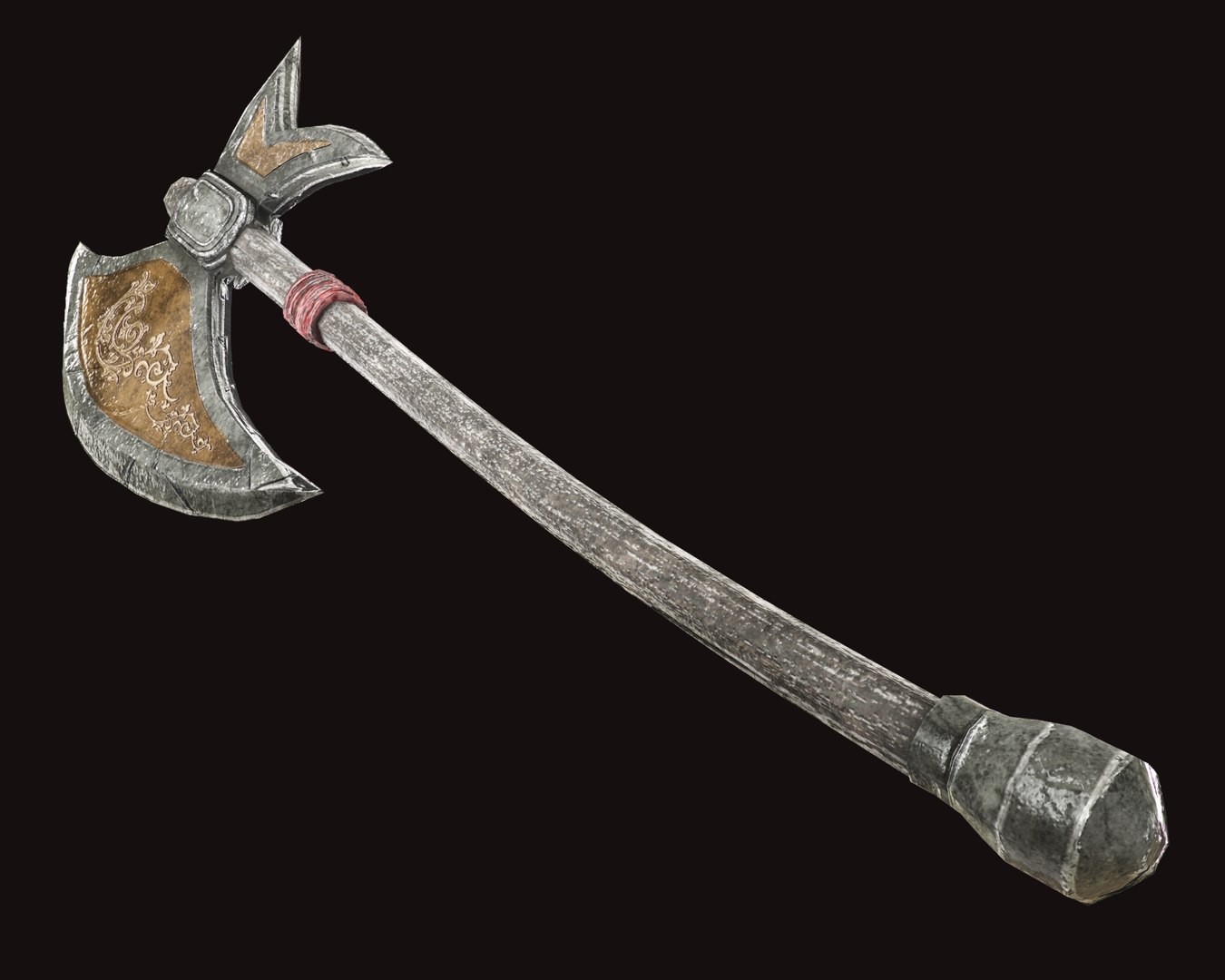 Hamish Style - Axe - Braveheart Movie - Realistic 3D Model - TurboSquid ...