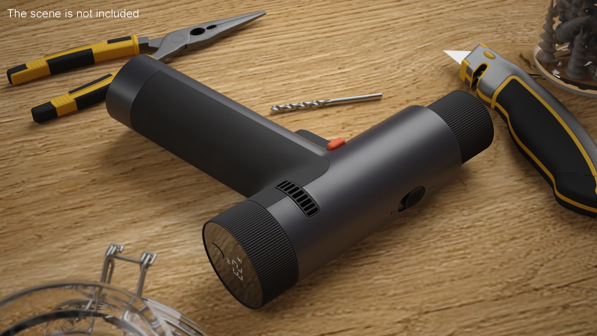 Brushless Smart Home Electric Drill Xiaomi Mijia Model - TurboSquid 2101984