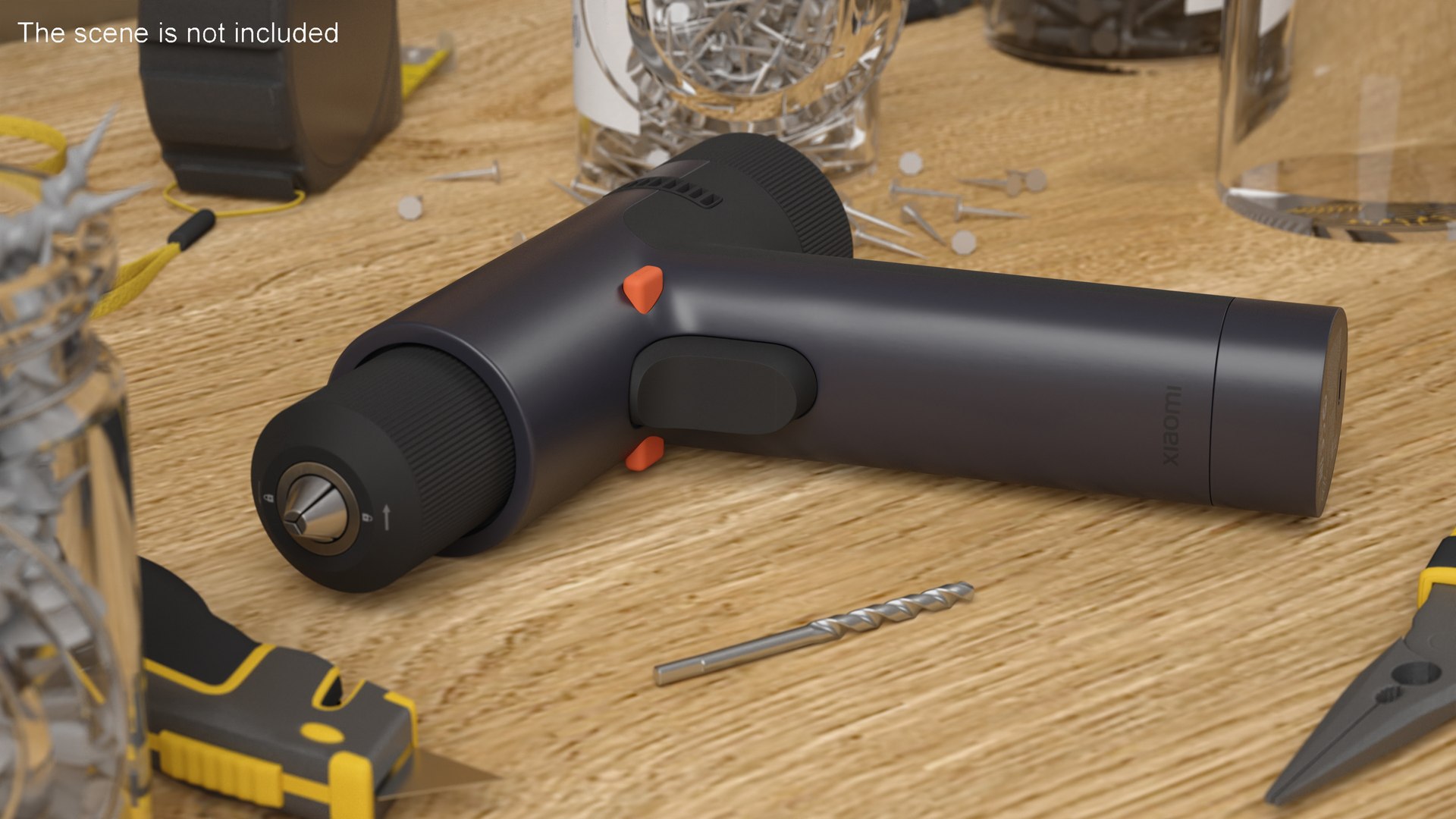 Brushless Smart Home Electric Drill Xiaomi Mijia Model - TurboSquid 2101984