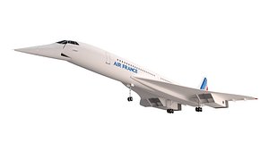 Air France Concorde Super Sonic Flight