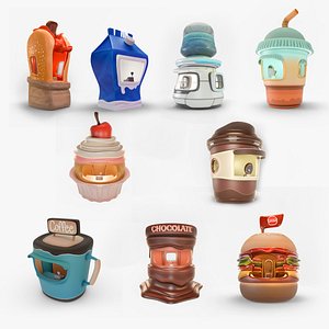 Fantasy Market Stall Kiosk Collection