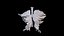 Origami human lungs unfolding growing animation