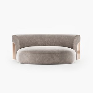 3D LONGHI Nip Round Island Sofa Daybed model