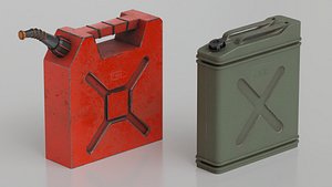 Canister lowpoly PBR 3D