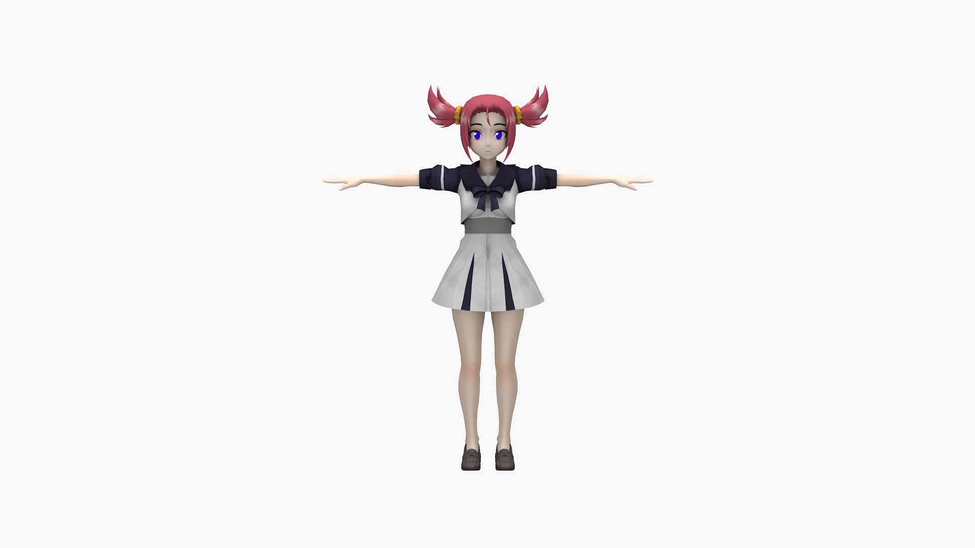 Mlp Human Anime Porn Schoolgirl - 3D Anime Schoolgirl V3 - TurboSquid 1851714
