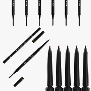 3D Cosmetic Eyeliner and Eyebrow Pencil Pack