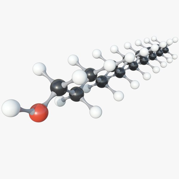 3D model Cetyl Alcohol With PBR 4K 8K
