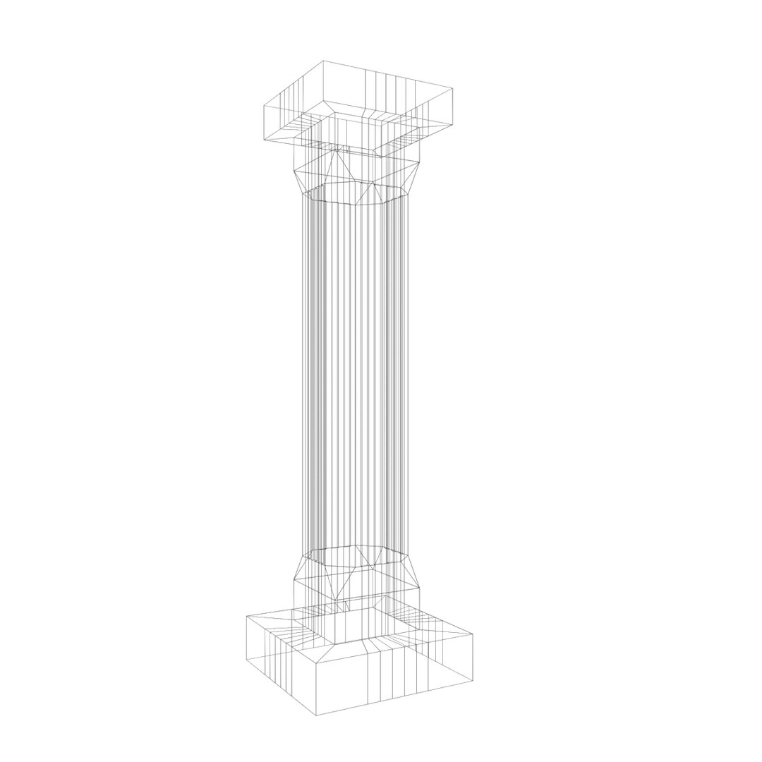Column-5 Model - TurboSquid 1394917