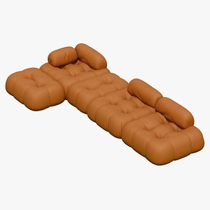 Modern Modular Cushion Sofa - Low Seating