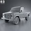 land rover defender 3d c4d