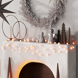 241 happy new year 04 christmas tree mono 01 light CORONA 2015