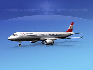 scale airbus 3d model