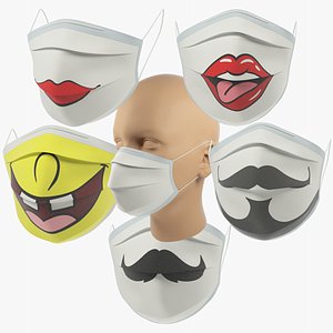 3D medical masks