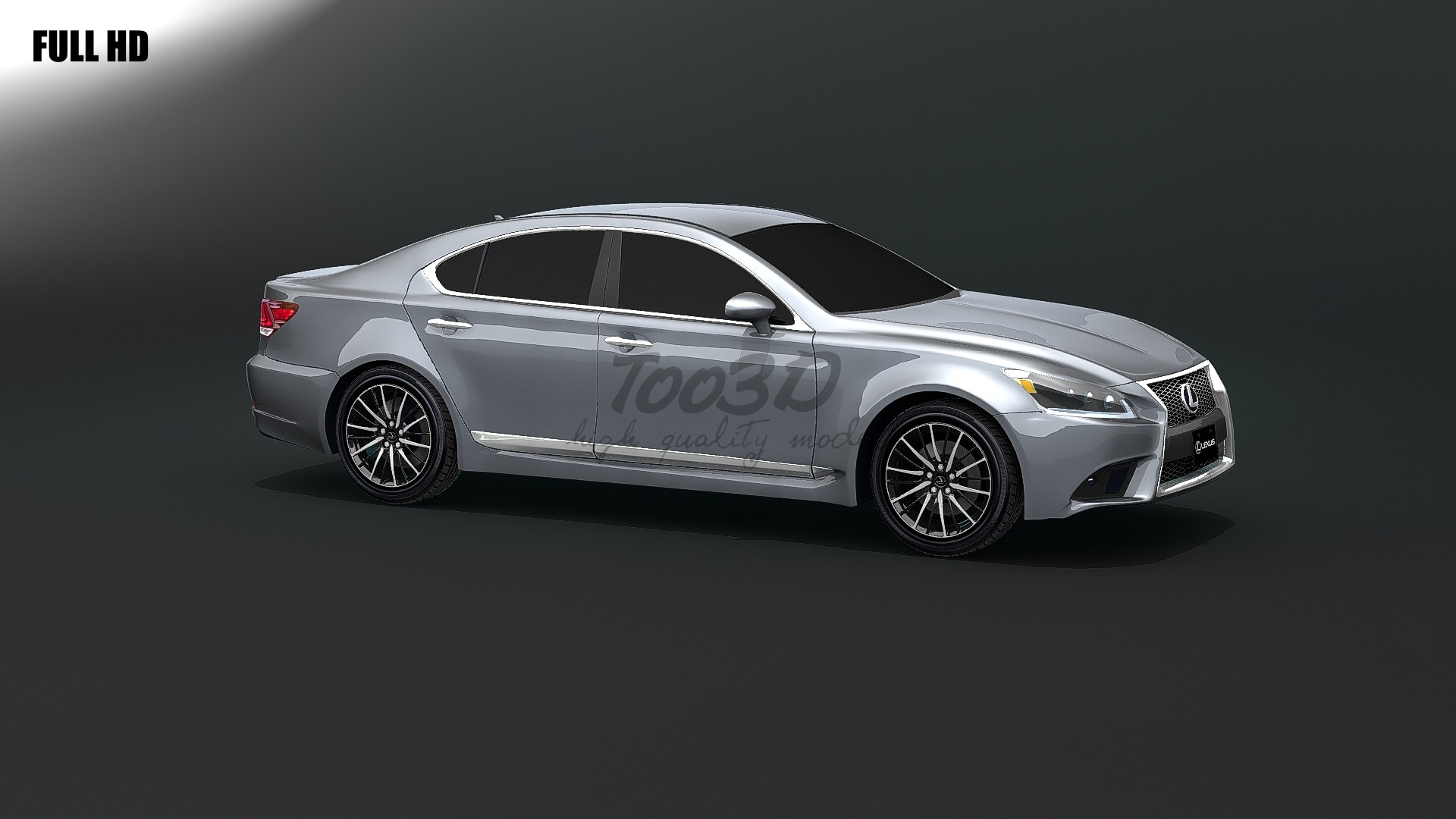 Ls Luxury Lexus 3d C4d