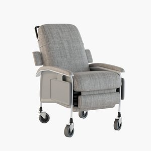 recliner healthcare chair 3D model