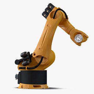 Kuka Robot Kr 360 Fortec Industrial Robot Rigged