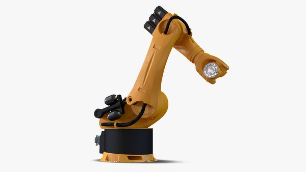modelo 3d Robot industrial Kuka Robot Kr 360 Fortec con sistema de ...